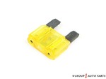 F2AZ14526A - Electrical: Maxi Fuse for Ford: Crown Victoria, E-150, E-250, E-350 Super Duty, E-450 Super Duty, Edge, Escape, Expedition, Explorer, Explorer Sport Trac, F-150, F-250 Super Duty, F-350 Super Duty, F-450 Super Duty, Five Hundred, Flex, Focus, Fusion, Mustang, Ranger, Taurus, Taurus X | Lincoln: Mark LT, MKS, MKX, MKZ, Navigator, Town Car, Zephyr | Mercury: Grand Marquis, Marauder, Mariner, Milan, Montego, Mountaineer, Sable Image