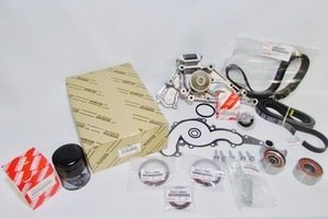 Full Toyota 17 Piece Timing Belt and Water Pump Kit for 4.3