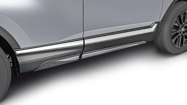 8F57TLA140 - Exterior: Gloss Black Side Lower Garnish for Honda Image