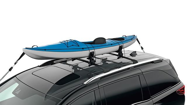 8L09E09101 - Hauling: Kayak Attachment for Honda: Civic, CR-V, HR-V, Odyssey, Passport, Pilot, Ridgeline Image
