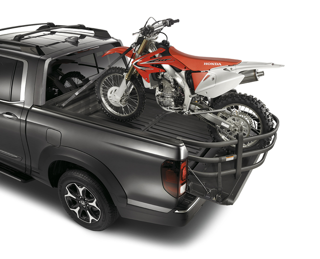 8L26T6Z101A - Exterior: Motorcycle Bed Extender for Honda: Ridgeline Image
