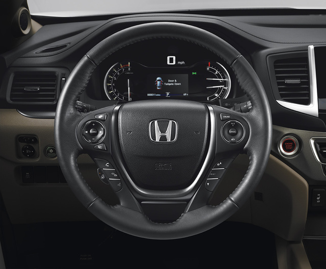 8U97TG7114 - Interior: Heated Steering Wheel for Honda: Pilot, Ridgeline Image