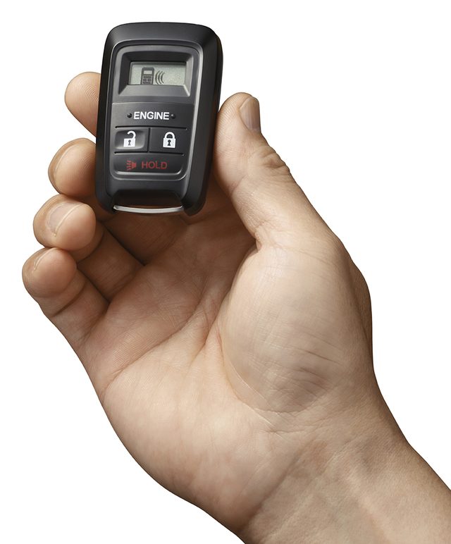 8E91E54100A - Serviceable Components: Remote Engine Start II Transmitter for Honda: Accord, Civic, CR-V, Crosstour, Fit, HR-V, Odyssey, Pilot Image