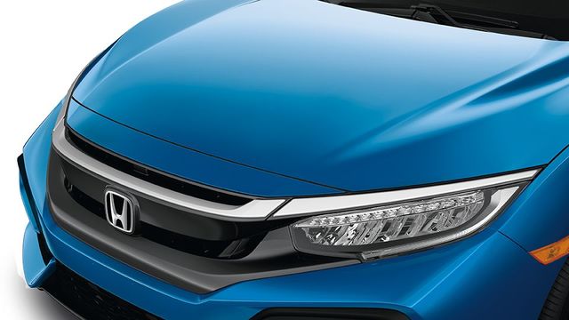 8F21TEA1E0 - Exterior: Grille Accent - Matte Silver for Honda: Civic Image