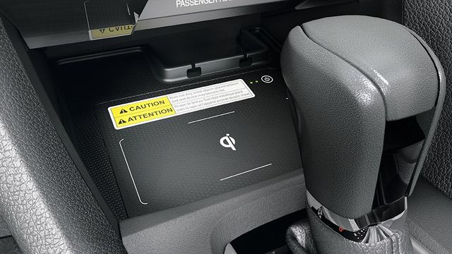 8U58TBA110A - Serviceable Components: Wireless Cell Phone Charger Attachment for Honda: Civic Image