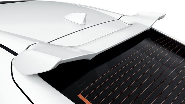 8F02TEA171A - Exterior: Carbon Fiber Wing Spoiler for Honda: Civic Image
