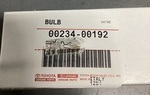 23400192 - Electrical: Bulb for Scion: FR-S, iM, iQ, tC, xA, xB, xD | Toyota: 4Runner, 86, Avalon, Camry, Celica, Corolla, Corolla iM, Cressida, Echo, FJ Cruiser, GR86, Highlander, Land Cruiser, Matrix, MR2, MR2 Spyder, Paseo, Pickup, Previa, Prius, Prius C, Prius Plug-In, Prius V, RAV4, Sequoia, Sienna, Supra, T100, Tacoma, Tercel, Tundra, Venza, Yaris Image