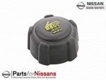 21430AX30A - : Reservoir Cap for Nissan: ARIYA, Kicks, Qashqai, Rogue, Rogue Sport, Sentra Image