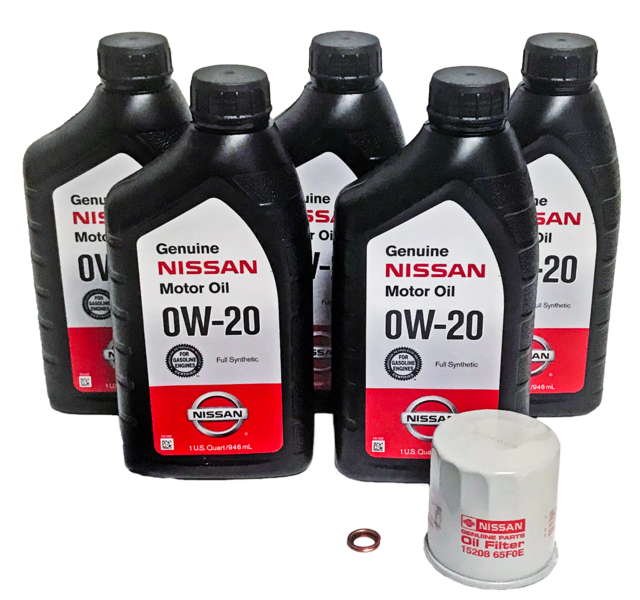 0W20LOF - 0W20 Oil Change Kit - Synthetic | Parts for Nissans