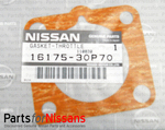 1617530P70 - : Fuel Injection Throttle Body Mounting Gasket for Nissan: 300ZX Image