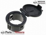 25339ZV60A - : 12 Volt Accessory Power Outlet Cover for Nissan: Altima, Armada, Frontier, Maxima, NV1500, NV2500, NV3500, Pathfinder, Pathfinder Armada, Quest, TITAN, TITAN XD, Versa, Versa Note, Xterra Image