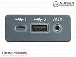 280236CA1A - Body: Auxiliary Jack for Nissan: Altima, Sentra Image