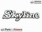 78842R4600 - : GENUINE NISSAN SKYLINE CLASSIC JDM EMBLEM for Nismo Image