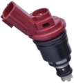 16600RR544 - : Nismo Red 740Cc High Flow Side Feed Injectors for Nismo Image