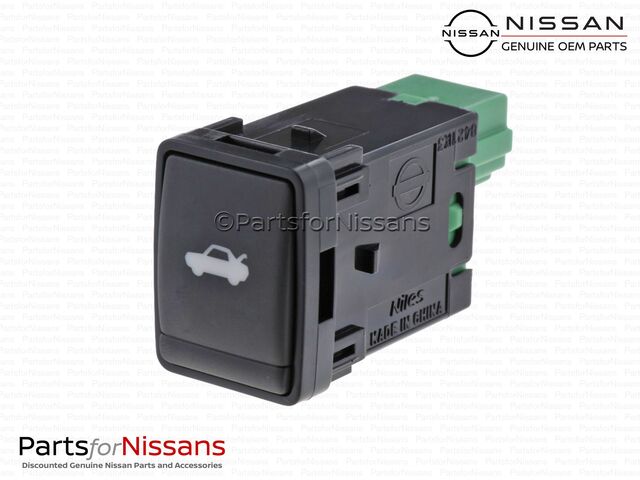 バニラ Genuine Power Liftgate Release Switch 253803JA0A Nissan