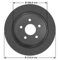 13064626 - : Brake Rotor for Nissan Image