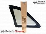 83307AA110 - : JDM Nissan R34 Skyline GTR BNR34 LH Passenger Side Quarter Glass for Nismo Image
