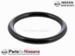 21049ZL80A - Cooling System: Engine Coolant Pipe O-Ring for Nissan: 350Z, 370Z, Altima, Armada, GT-R, Maxima, Murano, NV1500, NV2500, NV3500, Pathfinder, Pathfinder Armada, Quest, Rogue, TITAN, TITAN XD Image
