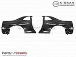 7810078101AA436 - : JDM R34 Skyline GTR Rear Quarter Panel Set Pair for Nissan Image