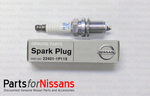 224011P115 - : Spark Plug for Nissan: 200SX, 240SX, 300ZX, Altima, Frontier, Maxima, NX, Quest, Sentra, Xterra Image