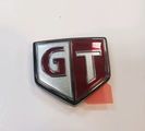 63896AA400 - : JDM Nissan Skyline R34 GTR Fender Side Emblem RH Silver/Red for Nismo Image