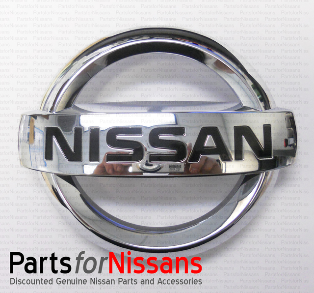 Genuine Nissan NV200 Front Grille Emblem 2013-2021 – OEM 62890-1DA0B Silver