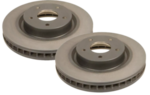 402064BT0BX2 - : 2014 - 2020 Rogue Front Brake Rotor Set for Nissan Image