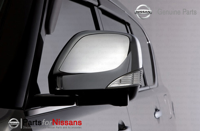 K63501L000 - Exterior: Outside Mirror Covers - Chrome (2-piece set) for Nissan: Armada Image