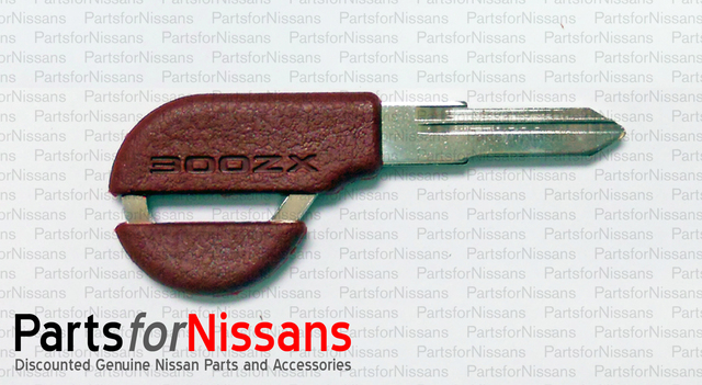 300ZX Z32 Valet Key Blank - Red KEY00-00096 | Parts for Nissans