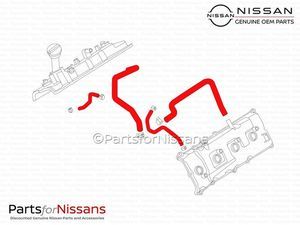 Heater Hose Kit For 1998-2004 Nissan Frontier Xterra 2.4 – OEM 999HK-D2201
