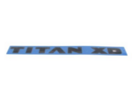 808929FT1A - : TITAN XD Midnight Edition Nameplate for Nissan: TITAN XD Image
