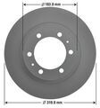 13060264 - : FRONT BRAKE DISC ROTOR 13060264 Toyota 4Runner FJ Cruiser Tacoma for Nissan Image
