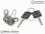 K3477EA800 - : Tailgate Lock Cylinder &amp; Keys for Nissan: Frontier Image