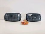 26100RNS51 - : JDM Nissan Nismo S15 R34 Smoked Shaded Side Winker Set for Nismo Image