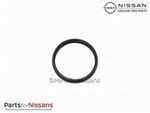 21049ED00B - : Engine Coolant Thermostat O-Ring for Nissan: Altima, Cube, Juke, Qashqai, Rogue, Rogue Sport, Versa, Versa Note Image