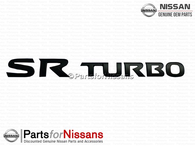 2018-2019 Nissan Sentra Altima SR Turbo Emblem Midnight