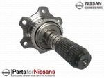 3822052F01 - : JDM Nissan 180SX S13 S14 R32 R33 (RB20 RB25) Left Rear Differential Flange for Nissan: 240SX Image
