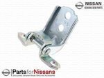 80400ZJ00A - Body: Upper Hinge for Nissan: Armada, NV1500, NV2500, NV3500, Pathfinder Armada, Sentra, TITAN Image