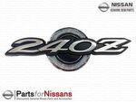 76808E4601 - : Emblem-Quarter 240Z for Nissan Image