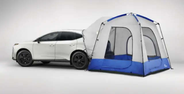 999T7XY200 - Exterior: Hatch Tent (9' x 9') for Nissan: ARIYA, Juke, Murano, NV3500, Pathfinder, Qashqai, Rogue, Rogue Sport Image