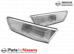 B61F0CM40A - : JDM Infiniti Clear Corner Lights G35 Coupe (350GT Skyline) for Nismo Image