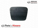 46531V5000 - : S13 R32 GTS-4 GTST Manual Clutch or Brake Pedal Pad for Nissan Image