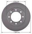 13064291 - : BRAKE ROTOR 13064291 Dodge Ram 2500 3500 Ram 2500 3500 for Nissan Image