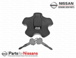 17251P7900 - : 1980-1983 280ZX Fuel Filler Locking Gas Cap with Key for Nissan Image