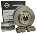 999FBA6101 - : Titan XD Front Brake Pad Rotor Kit for Nissan Image