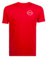NIS010109 - : Nissan Unisex Cotton T-Shirt Red for Nissan Image