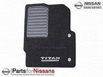 999E2W6000 - : Titan Carpeted Floor Mats (4-Piece / Midnight Edition) for Nissan: TITAN, TITAN XD Image