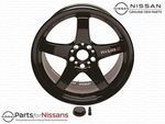 4030SRSR47BK - : JDM Nismo LMGT4 OMORI Factory Spec Wheel Set of 4 18x10.5+15 for Nissan: GT-R Image
