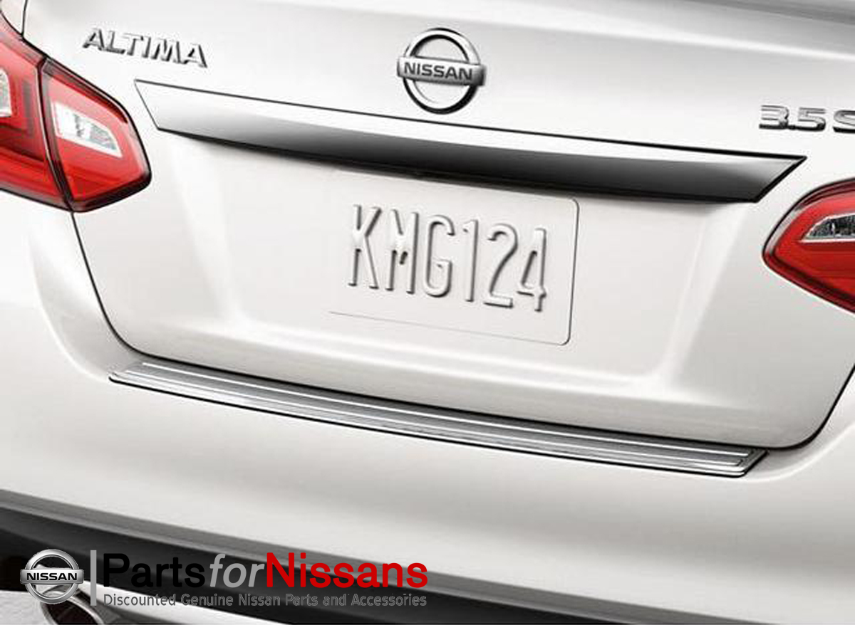 999B1U4000 - : 2016-2018 Altima Chrome Rear Bumper Protector for Nissan: Altima Image