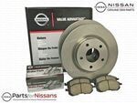 999BRBK006 - : Altima 2013-2018 Front Brake Pad and Rotor Kit for Nissan Image